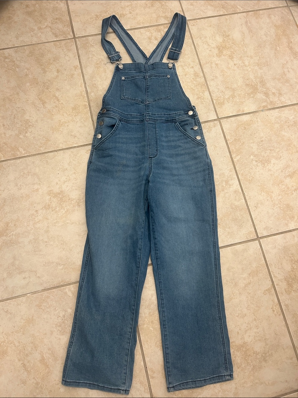 Classic Blue Denim Overalls